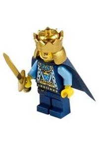 Lion King Minifigure - Lion King minifigure from the Castle theme - cas527