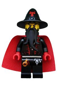Dragon Wizard Minifigure - Dragon wizard minifigure from the castle theme - cas534