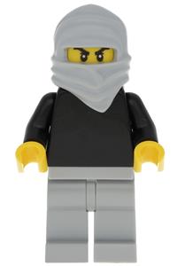 Ninja Male Minifigure - Male ninja - cas547