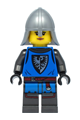 Black Falcon - Castle Guard Female, Flat Silver Neck-Protector - cas555