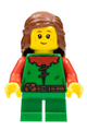 Long-haired red forest girl - cas573