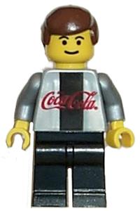 Soccer Player Coca-Cola Secret Player B - Coca-Cola Secret Player B is a soccer player wearing a silver outfit - cc4472