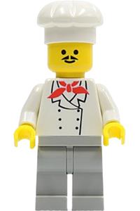 Chef - Light Gray Legs, Moustache chef005