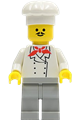 Chef with light gray legs and a moustache - chef005