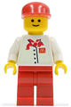 Chef with a white torso featuring 4 buttons and the McDonald's logo - chef015s