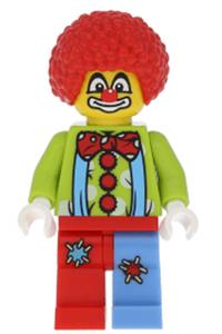 Circus Clown Minifigure - Circus Clown, CMF Series 1 - col004