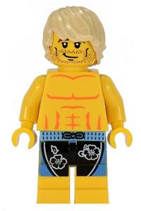 Surfer Minifigure - Surfer, CMF - col031