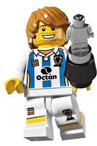 Soccer Player Minifigure - Soccer Player, CMF Series 4 - col059