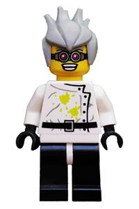 Crazy Scientist Minifigure - Crazy Scientist, CMF Series 4 - col064
