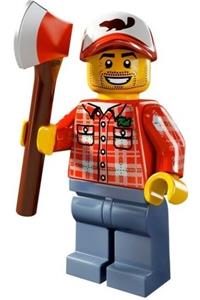 Lumberjack Minifigure - Lumberjack, CMF Series 5 - col072