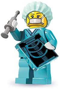 Surgeon Minifigure - Surgeon, CMF Series 6 - col091