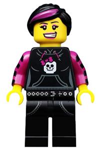 Skater Girl Minifigure - col092