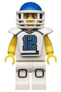 Football Player Minifigure - Football Player, CMF Series 8 - col117
