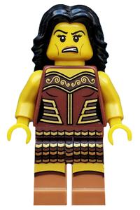 Warrior Woman Minifigure - Warrior Woman, CMF Series 10 - col148