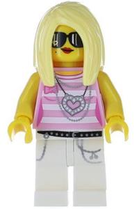 Trendsetter Minifigure - Trendsetter, CMF Series 10 - col158