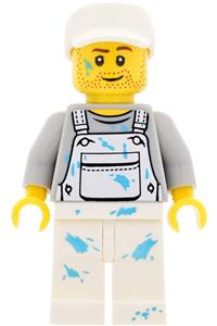 Decorator Minifigure - Decorator, CMF Series 10 - col159