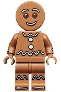 Gingerbread Man Minifigure - Gingerbread Man, CMF Series 11 - col168