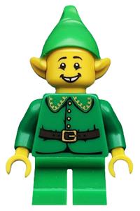 Holiday Elf Minifigure - Holiday Elf, CMF Series 11 - col169