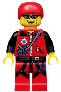 Mountain Climber Minifigure - Mountain Climber, CMF Series 11 - col171
