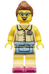 Diner Waitress Minifigure - Diner Waitress, CMF Series 11 - col175