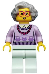 Grandma Minifigure - Grandma, CMF Series 11 - col176