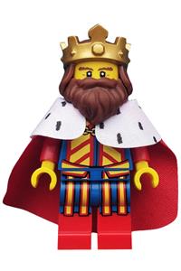 Classic King Minifigure - Classic King, CMF Series 13 - col195