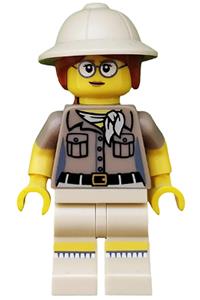 Paleontologist Minifigure - col200