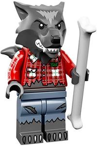 Wolf Guy Minifigure - Wolf Guy, CMF Series 14 - col211