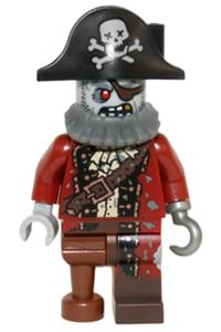 Zombie Pirate Minifigure - Zombie Pirate, CMF Series 14 - col212