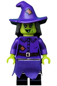 Wacky Witch Minifigure - Wacky Witch, CMF Series 14 - col214