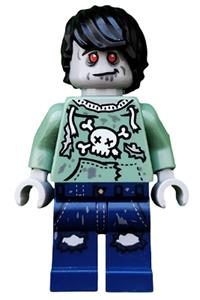 Zombie Skateboarder Minifigure - col227