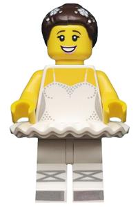Ballerina Minifigure - Ballerina, CMF Series 15 - col237