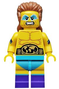 Wrestling Champion Minifigure - Wrestling Champion, CMF Series 15 - col241