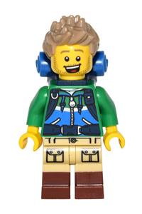 Hiker Minifigure - col249