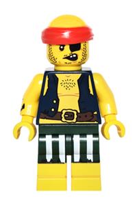 Scallywag Pirate Minifigure - col252