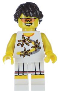 Tennis Player Minifigure - col269