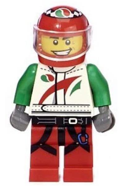 Fascinating Telemacos Manhattan LEGO Race Car Driver Minifigure col270 | BrickEconomy