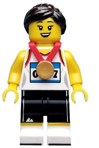 Athlete Minifigure - col368