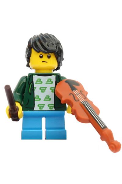 No.02 Violin Kid NEW & Sealed LEGO Minifigures Series 21 