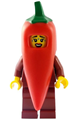 Chili Costume Fan, Series 22 (Minifigure Only without Stand and Accessories) - col387