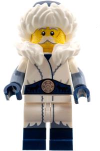 Snow Guardian Minifigure - Snow Guardian, CMF Series 22 - col389
