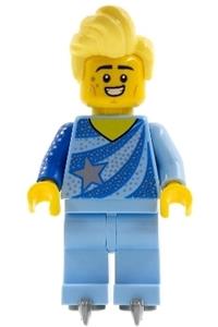 Figure Skating Champion Minifigure - Figure Skating Champion, CMF Series 22 - col391
