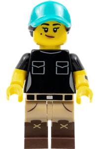 Birdwatcher Minifigure - Birdwatcher, CMF Series 22 - col394