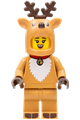 Reindeer Costume, Series 23 (Minifigure Only without Stand and Accessories) - col401