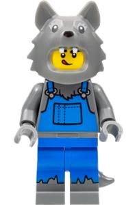 Wolf Costume, Series 23 (Minifigure Only without Stand and Accessories) col405