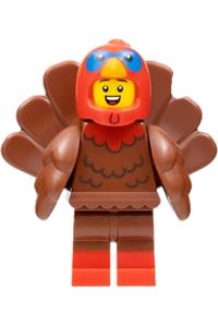 Turkey Costume, Series 23 (Minifigure Only without Stand and Accessories) col406