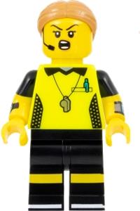 Football Referee Minifigure - Football Referee, CMF Series 24 - col411