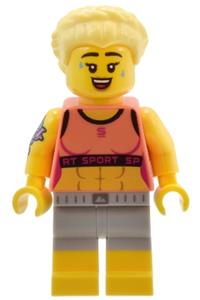 Fitness Instructor, Series 25 (Minifigure Only without Stand and Accessories) col430