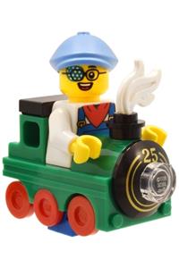 Train Kid, Series 25 (Minifigure Only without Stand and Accessories) col433