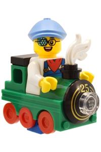 Train Kid Minifigure - Train Kid, CMF Series 25 - col433